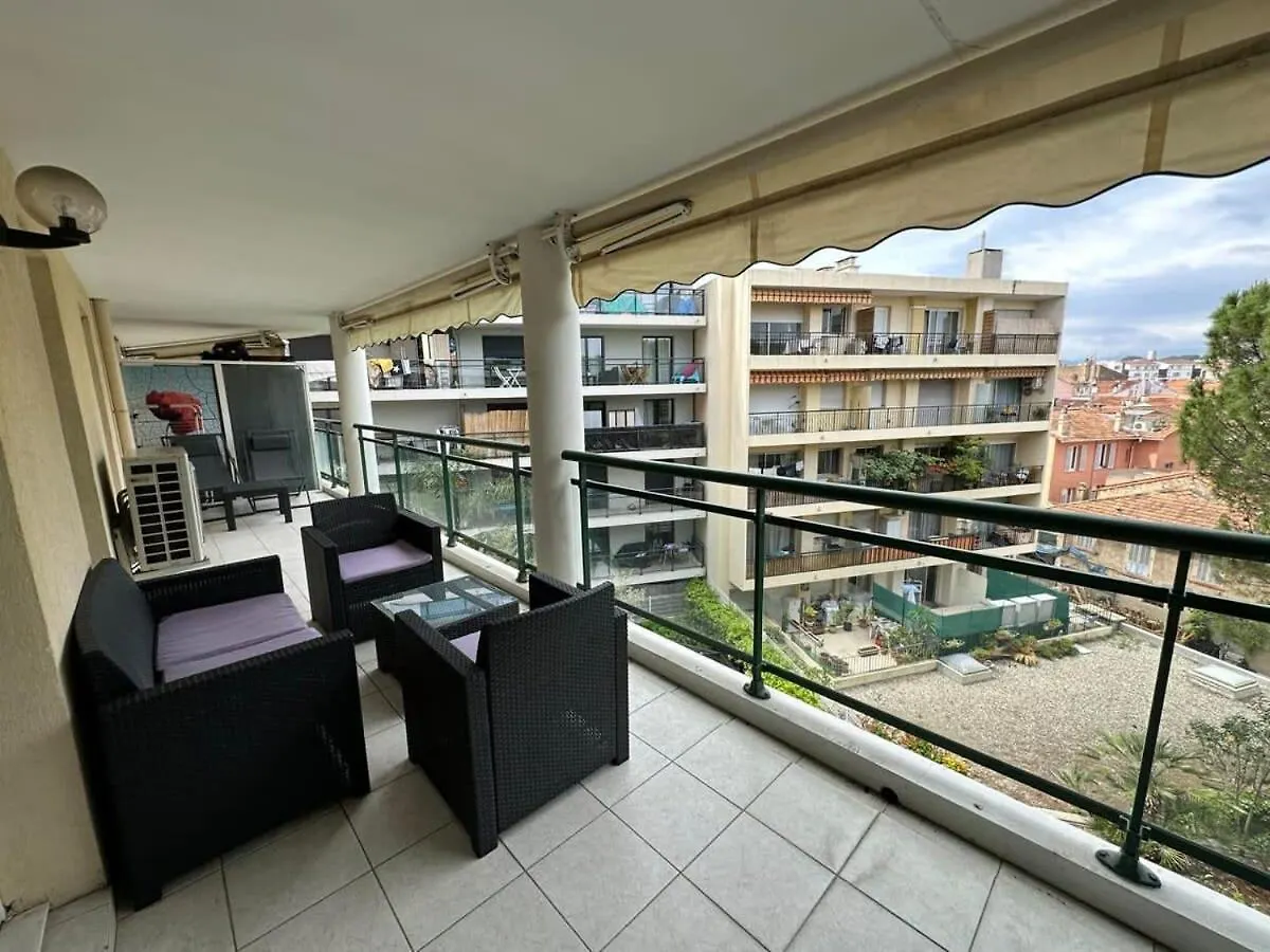 C058 Bel Appartement Spacieux Terrasse Centre Cannes Apartment